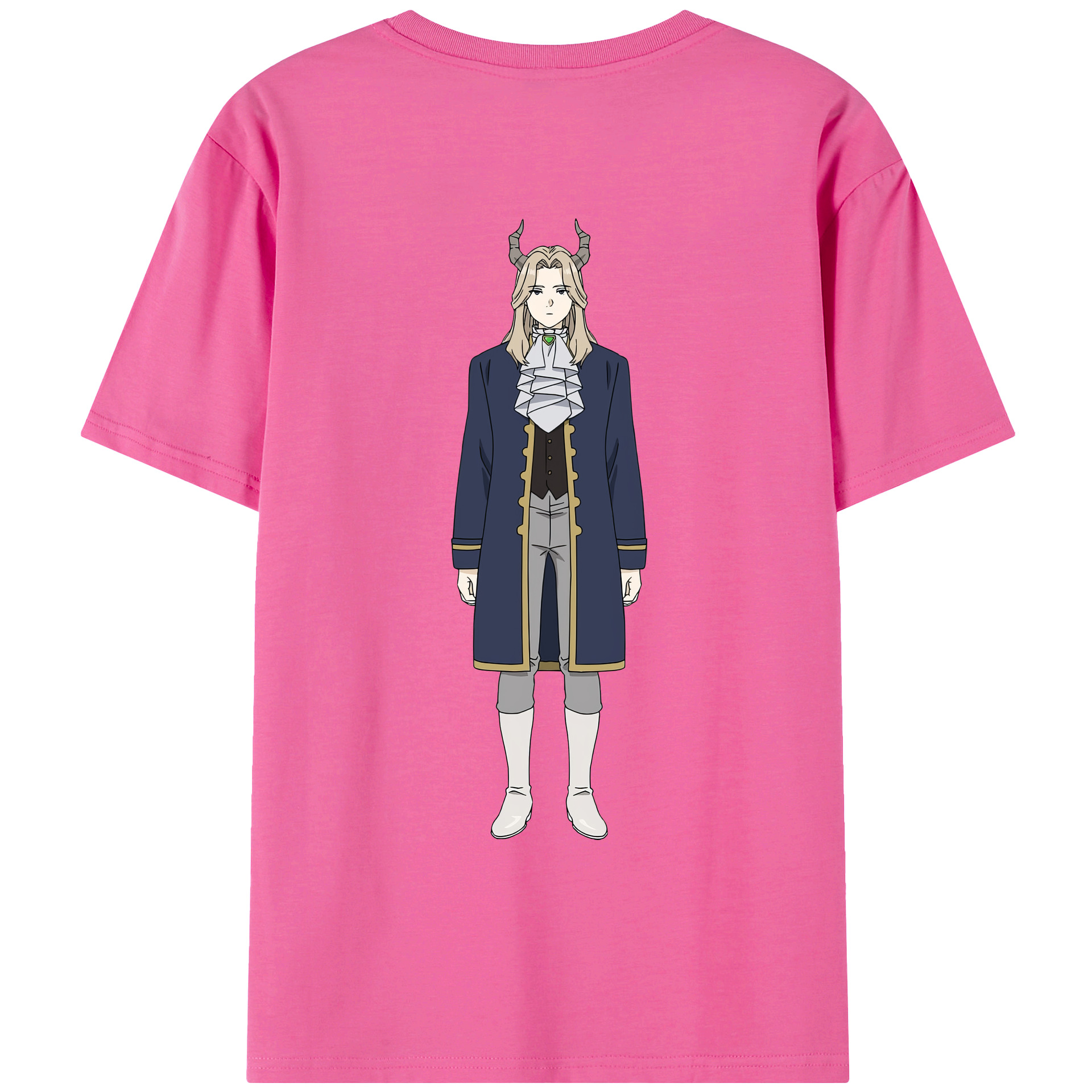 （画像用） 葬送のフリーレン Frieren レディース半袖Tシャツ(バックプリント)